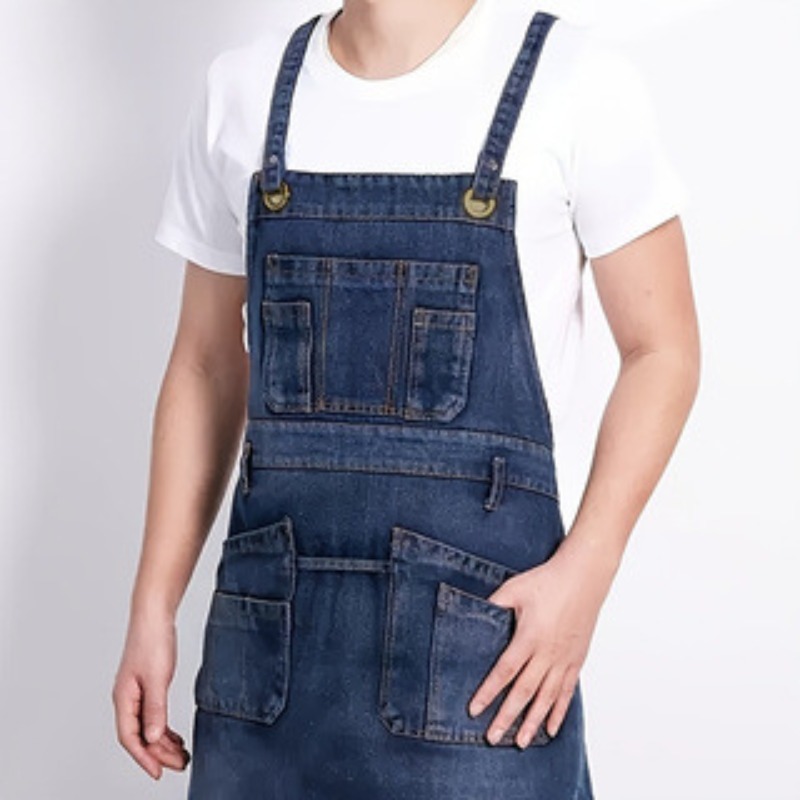 Home Cooking Work - 1 pz moda grembiule in denim