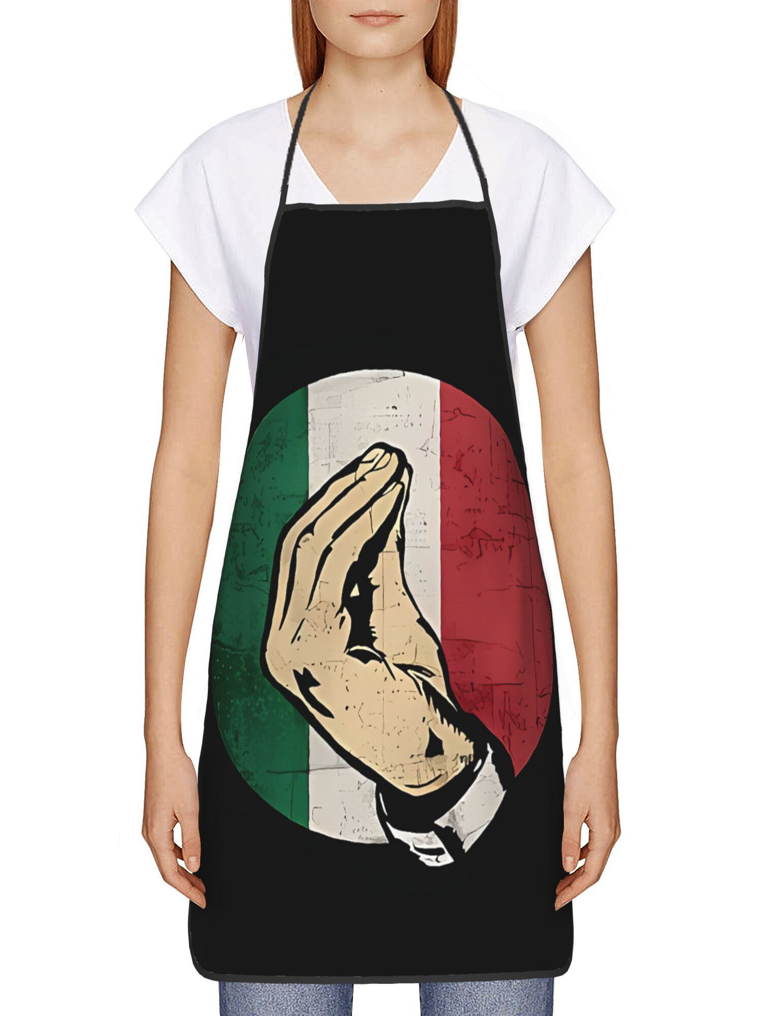 Home Cooking In Italian - 【Gestore del linguaggio corporeo italiano】Grembiule, Grembiule