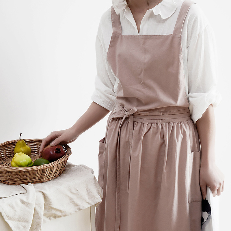 Home Cooking In Japanese - Grembiule da donna in cotone e