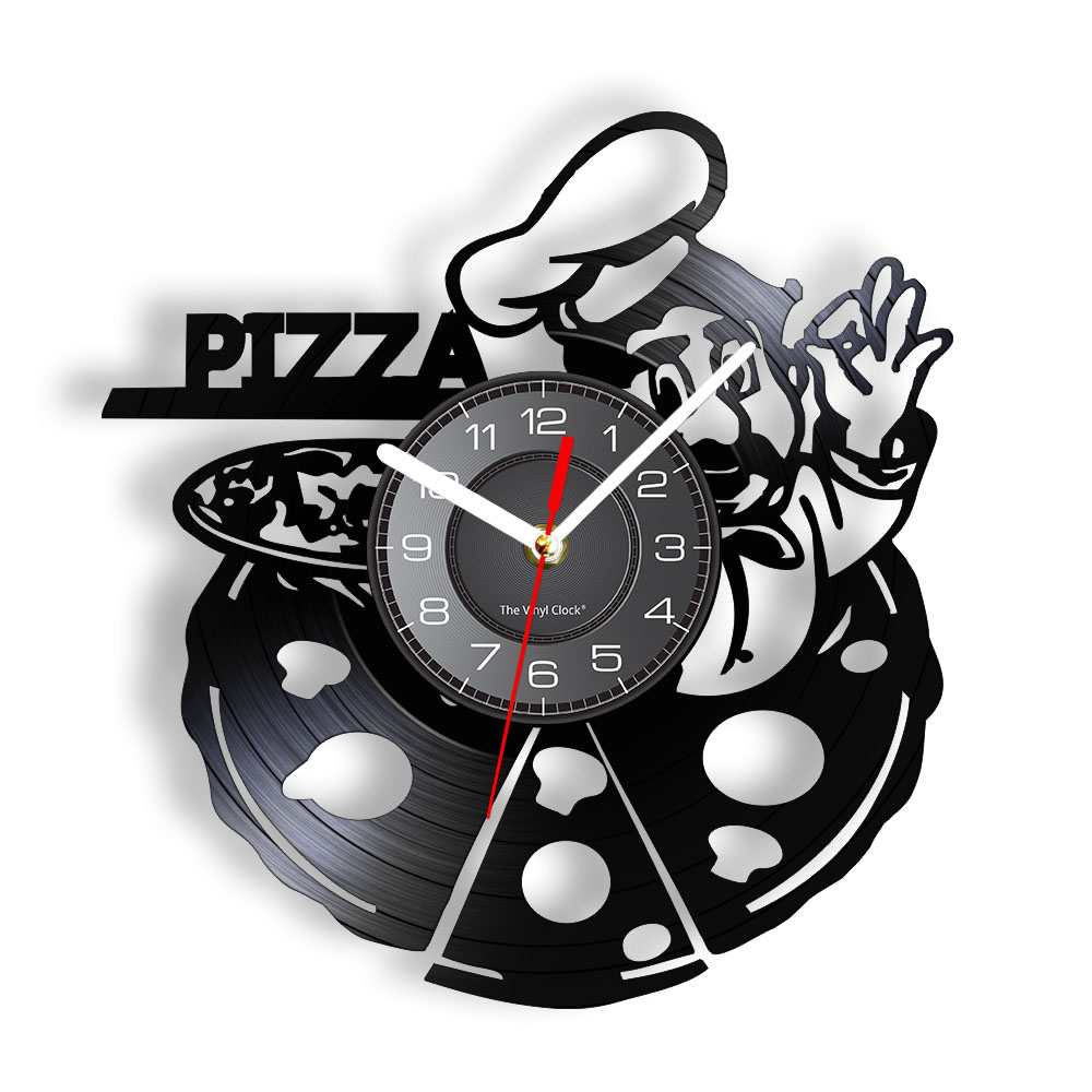 Home Cooking In Italian - Pizza stile italia orologio da parete