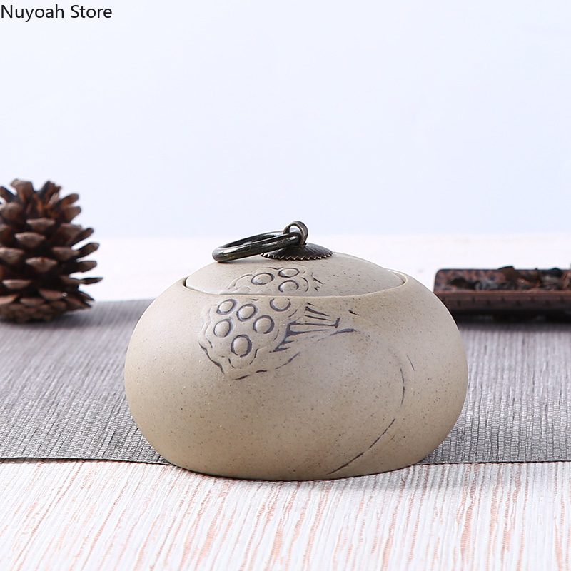 Tagine Clay Pot - Tea Caddy ceramica argilla viola gres