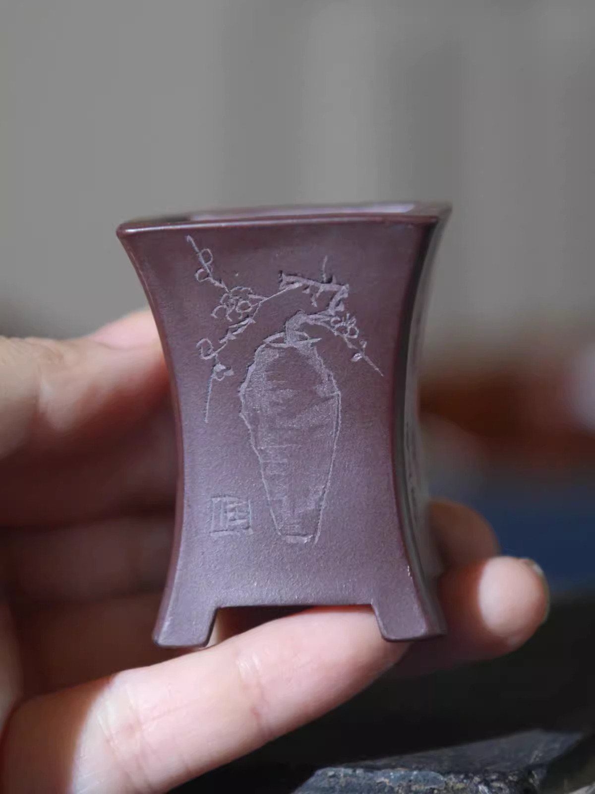 Tagine Clay Pot - Vaso per Bonsai in ceramica, vaso
