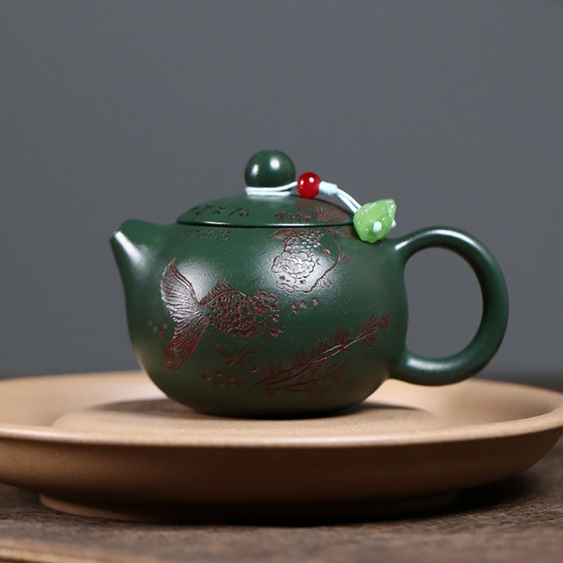 Tagine Clay Pot - Teiera cinese Yixing in argilla viola