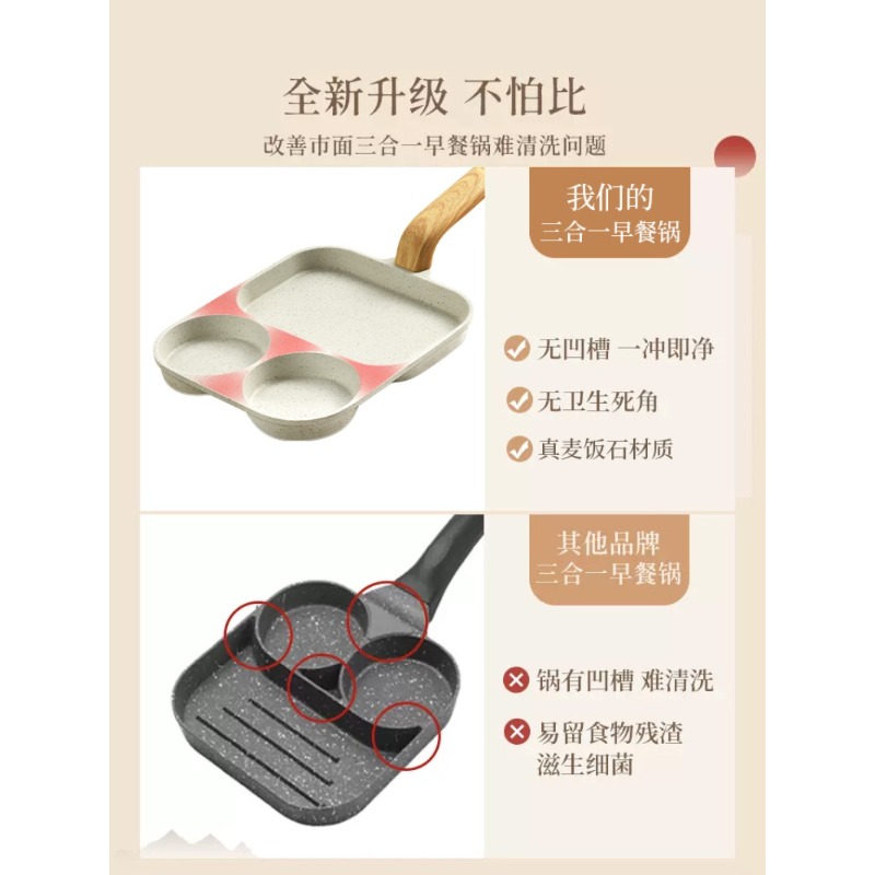 Padella per colazione 3 in 1,  - Home Cooking Steak recensione e prezzo