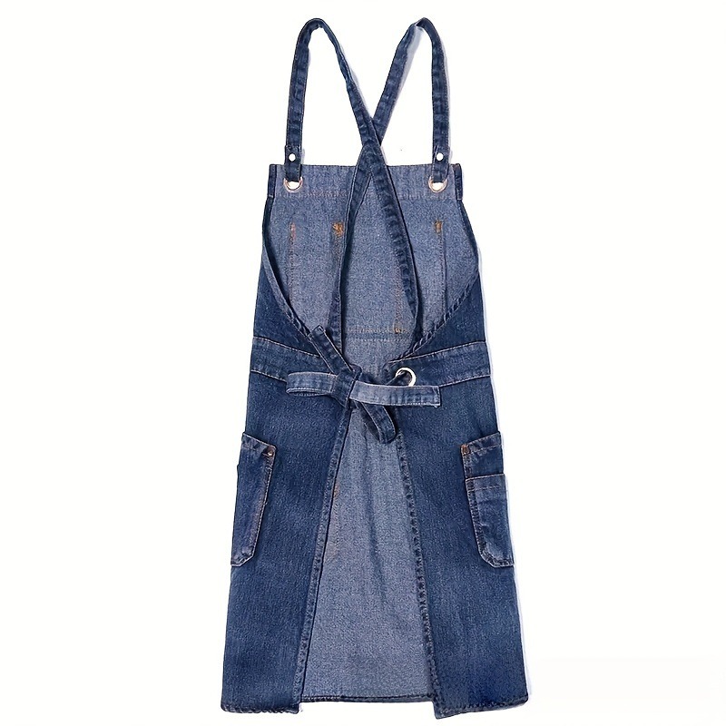 1 pz moda grembiule in denim m - Home Cooking Work recensione e prezzo