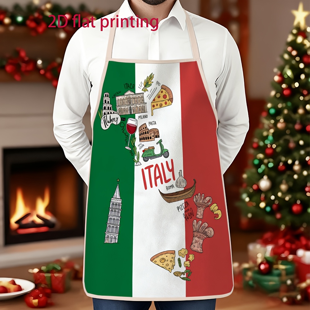 Grembiule piatto 2D unisex con - Home Cooking In Italian recensione e prezzo