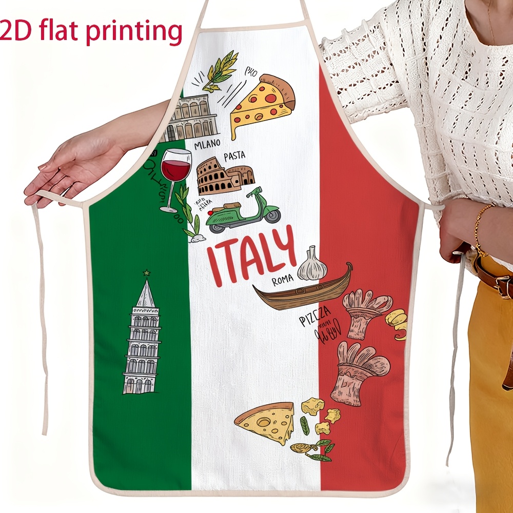 Grembiule piatto 2D unisex con - Home Cooking In Italian recensione e prezzo