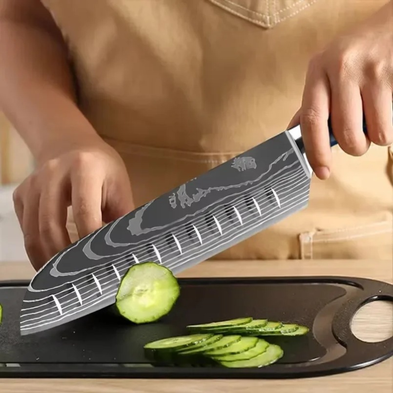 Coltello Santoku giapponese in - Home Cooking In Japanese recensione e prezzo