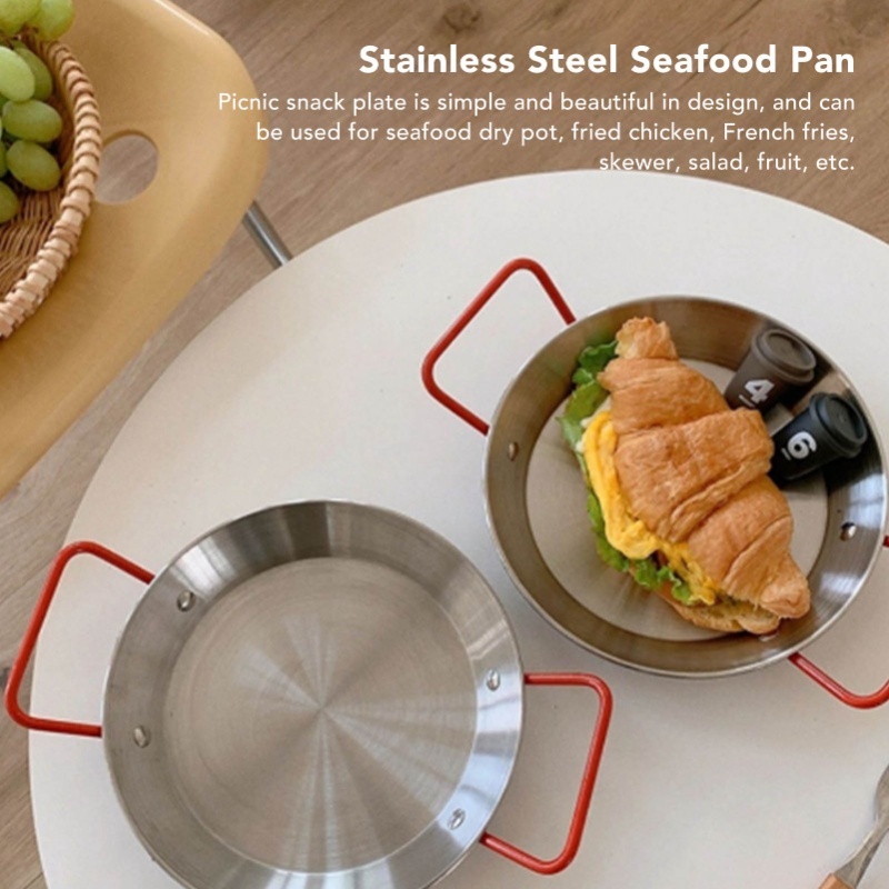 Pentola per riso per frutti di - Paella Pan Steel recensione e prezzo