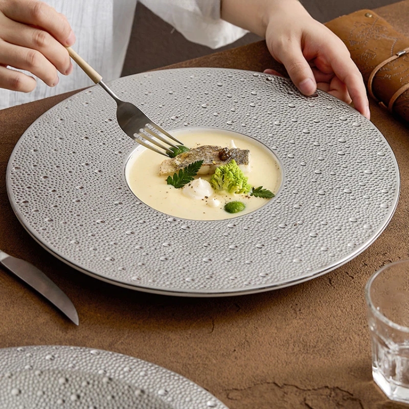 Piatto da pranzo rotondo in ce - Home Cooking Steak recensione e prezzo