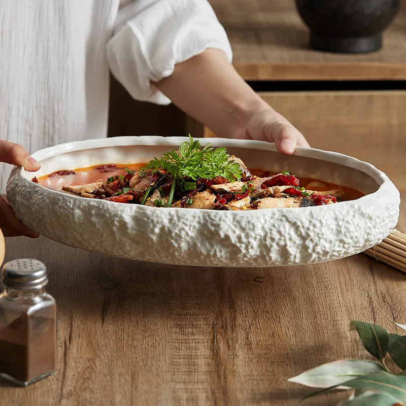 Piatto da cucina ovale in cera - Home Cooking Steak recensione e prezzo