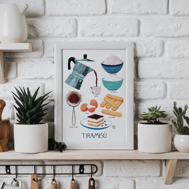 Ricette gourmet moderne Poster - Home Cooking In Italian recensione e prezzo