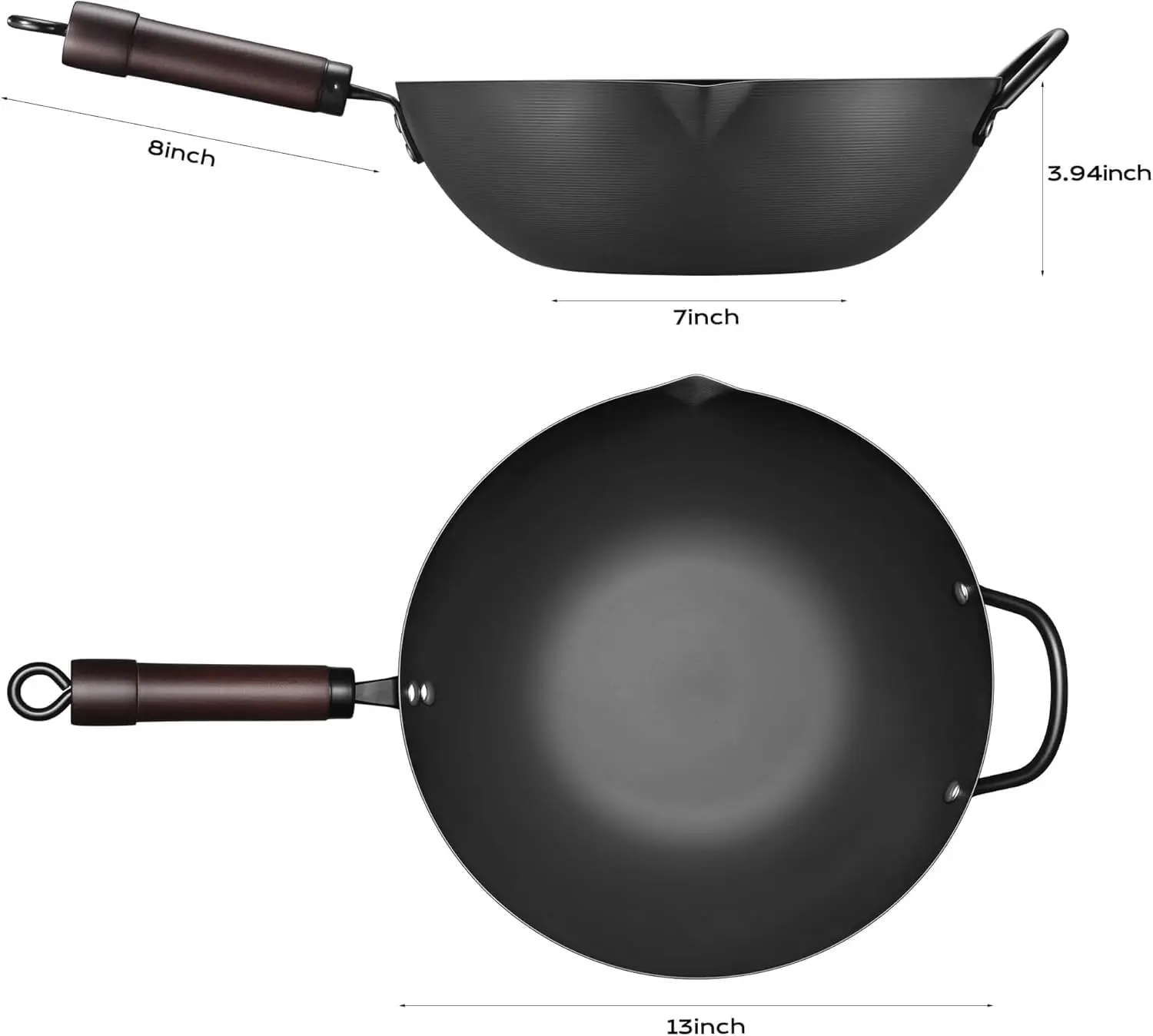 Wok e Padelle Antiaderenti in  - Paella Pan Steel recensione e prezzo
